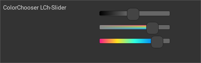 ColorChooser, LCh-Slider