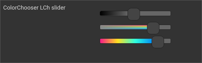 ColorChooser, LCh slider