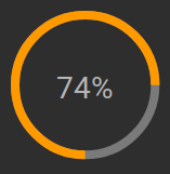 round progress bar