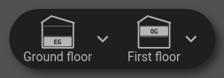 Dock in footer